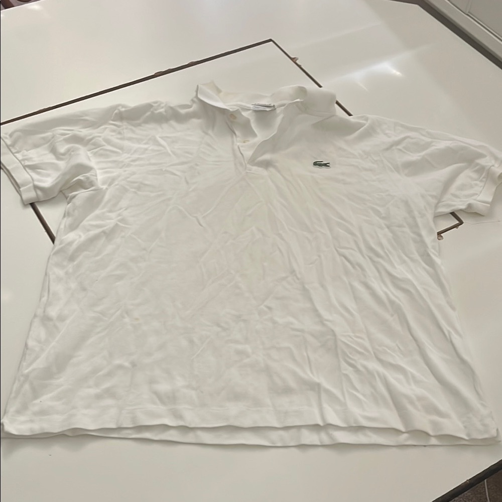 Lacoste Men's White Polo Shirt